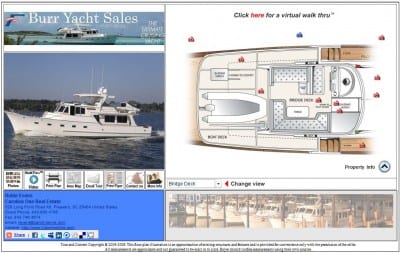 Interactive Floor Plans Sell Boats!