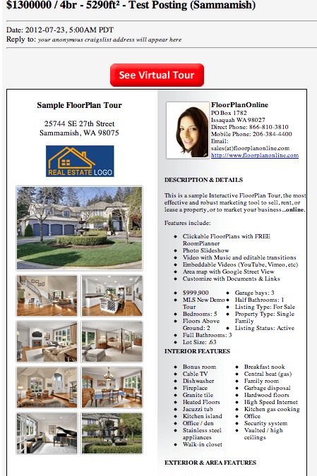 Craigslist Ad Poster