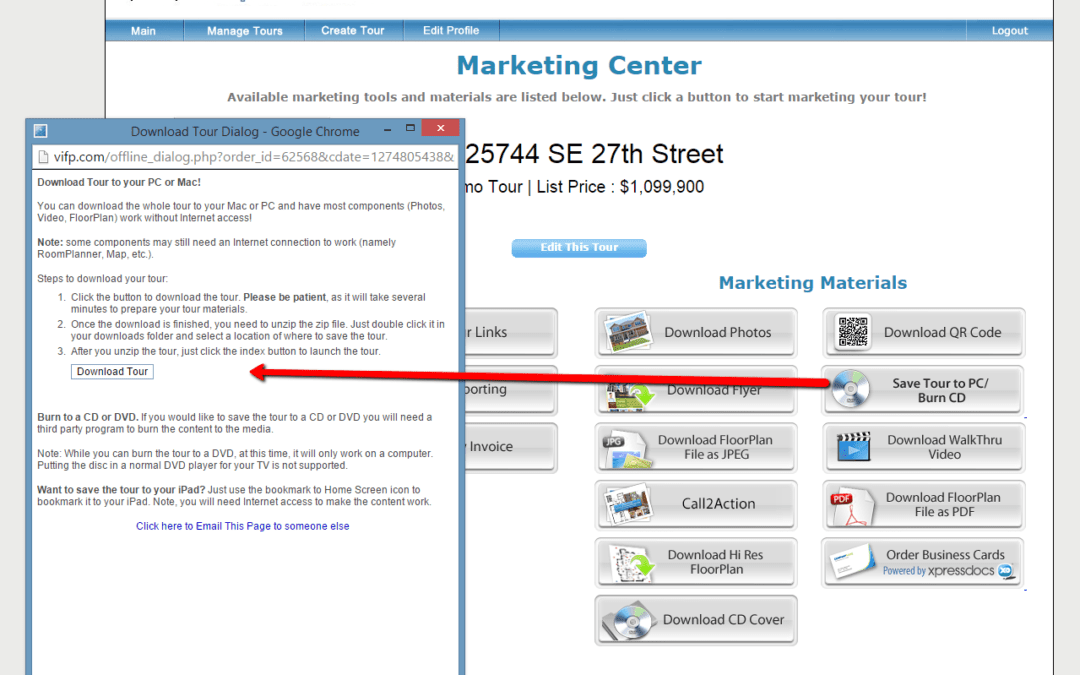 Offline Tour for Full Screen HD Tour