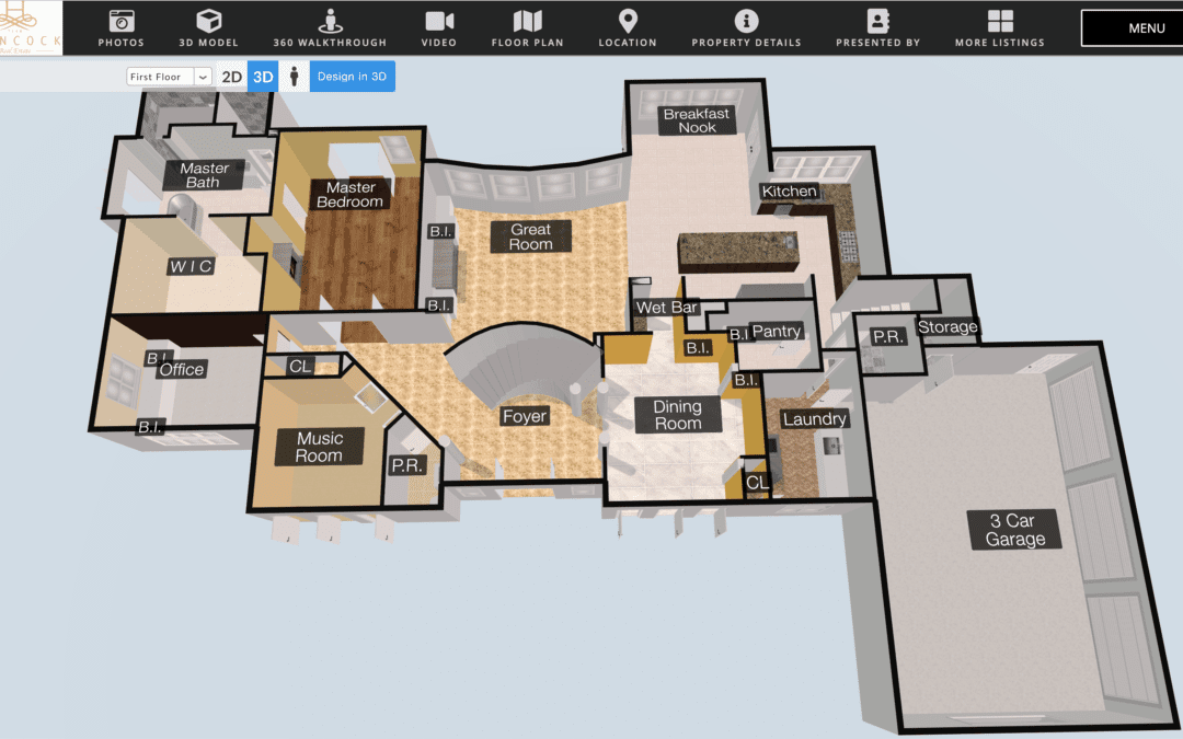 New Real Estate Virtual Tour Option