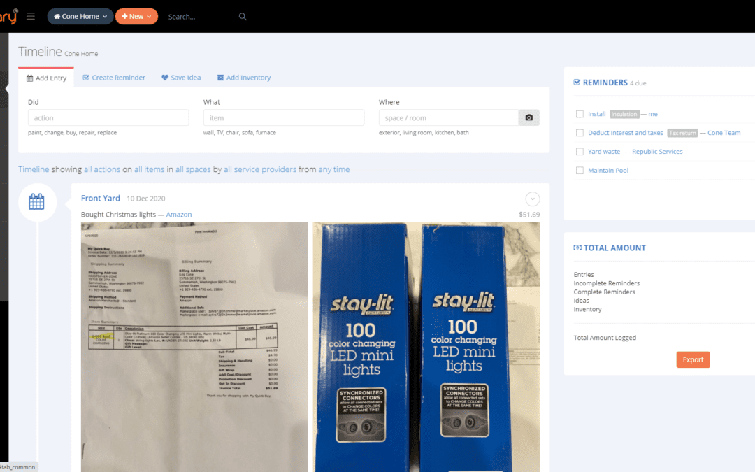 HomeDiary for All of your Clients