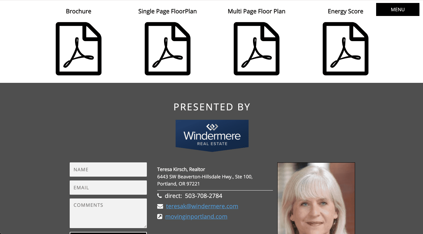 you can upload any document to the tour and display it as an available download