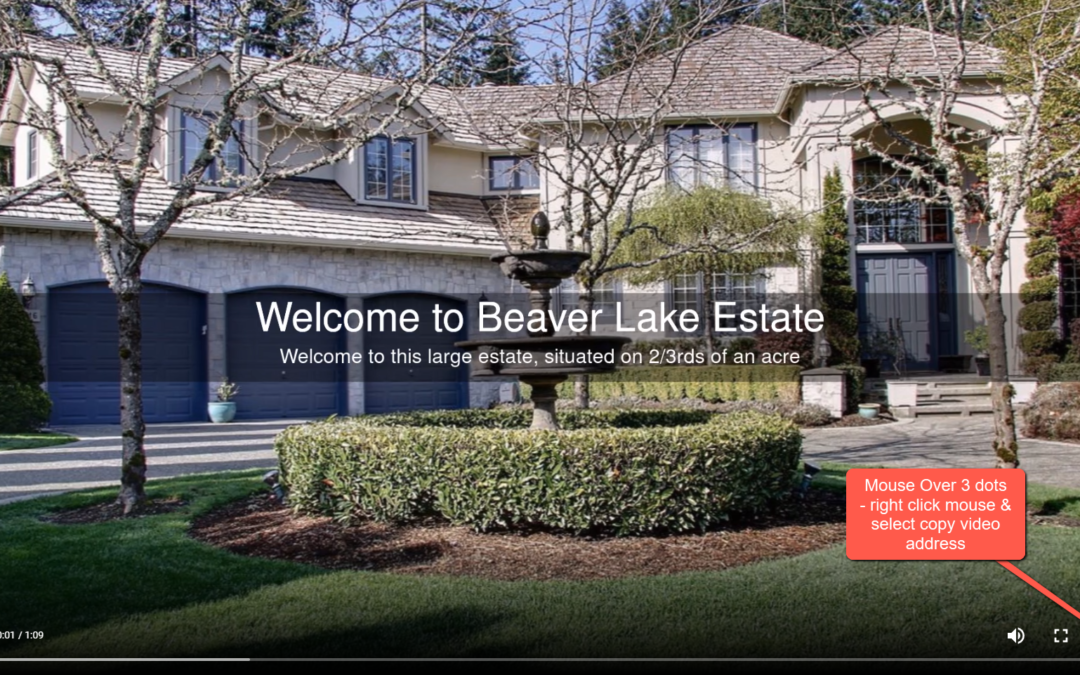 Post the Unbranded Video to Your MLS