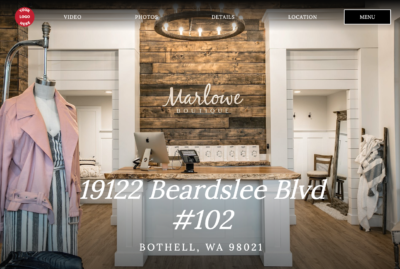 Retail store 3D tour example Retail store 3D tour example