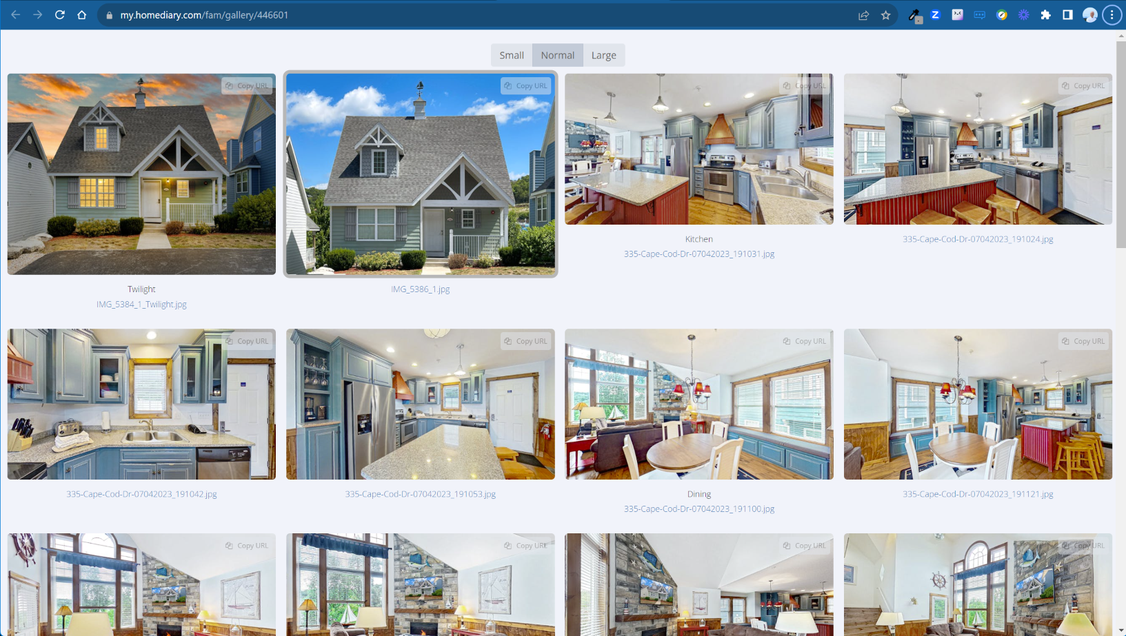 gallery page