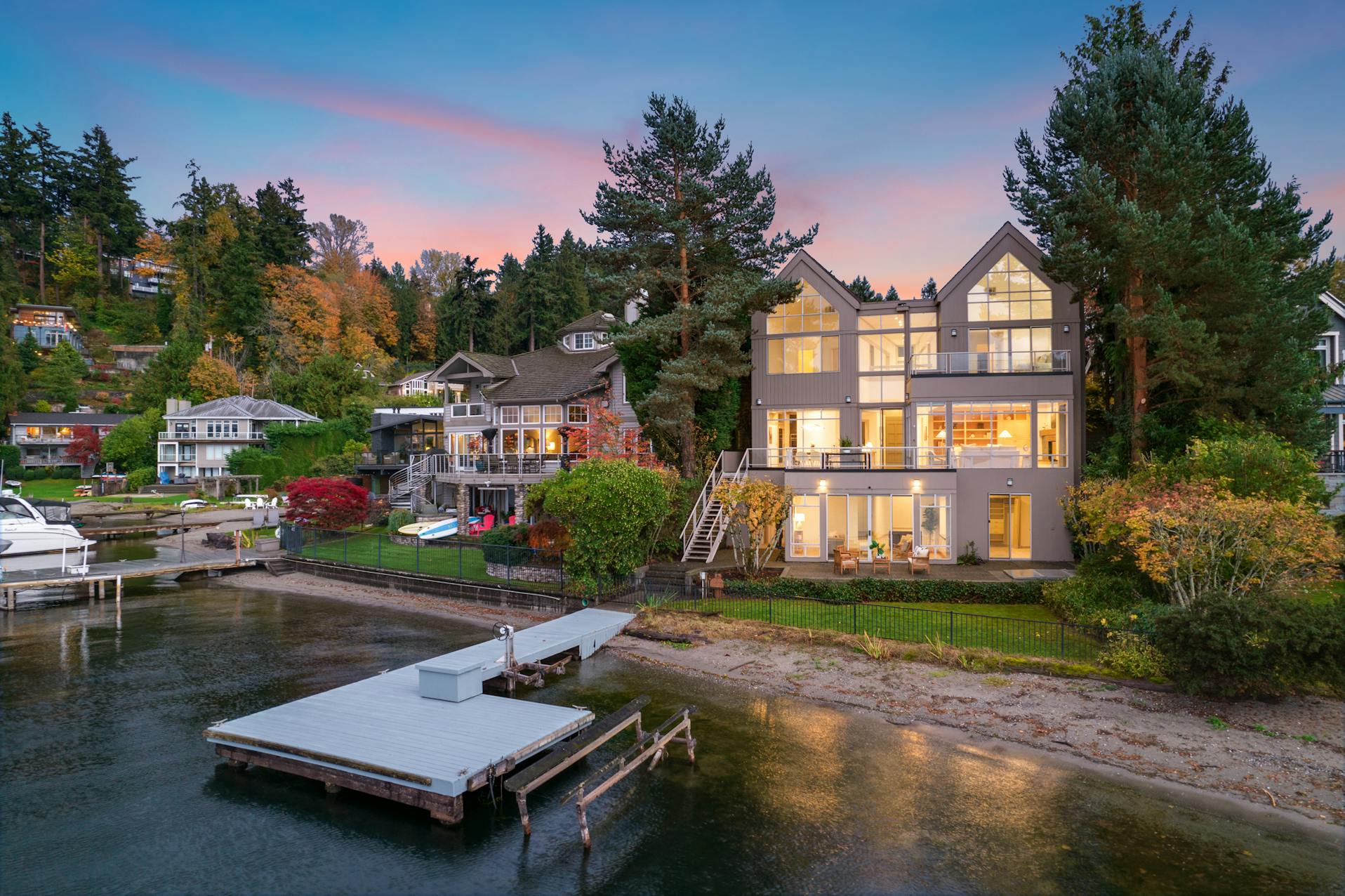 Arrowhead Point Waterfront Aerial